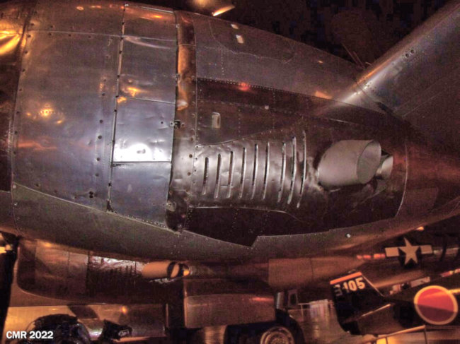 B-29 engine nacelle side view