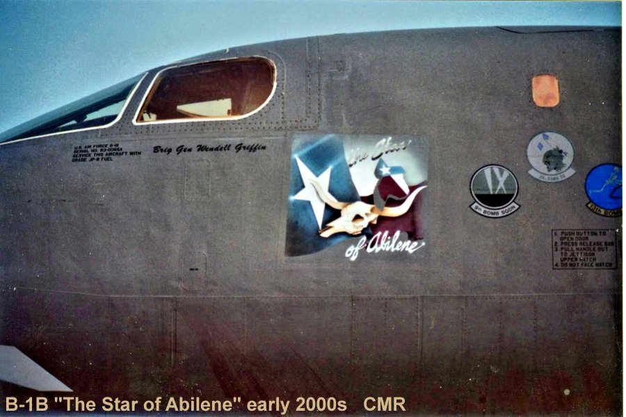 B-1B Star of Abilene nose art