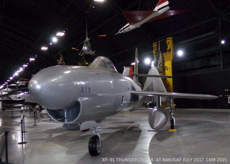 XF-91 Thunderceptor at NMUSAF